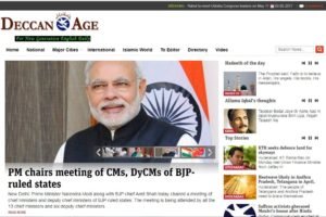 Deccan Age News Website Dhanviservices Dhanvi Services