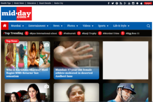 Mid Day News Website Dhanviservices Dhanvi Services Top News Websites in India