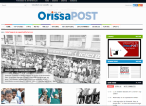 Orissa Post Odisha News Website Dhanviservices Dhanvi Services East India News Papers with their Websites