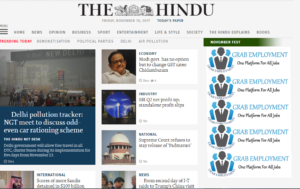 The Hindu News Website Dhanviservices Dhanvi Services Top News Websites in India