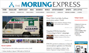 The Morung Express News Website Dhanviservices Dhanvi Services Top News Websites in India