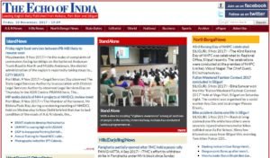 The Echo Of Indian News Website Dhanviservices Dhanvi Services